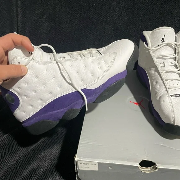 Nike Air Jordan 13 Retro lakers size 11.5 - Picture 2 of 8